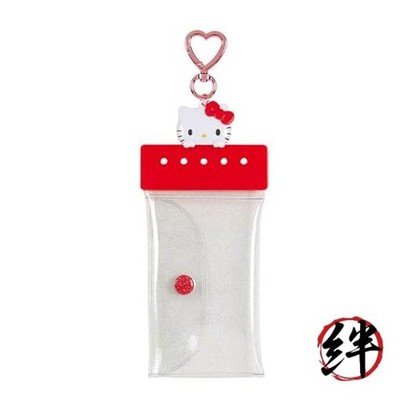 Maßgefertigter Klarsichtbeutel My Pachirun Hello Kitty 7,8 cm B x 1 cm T x 17...