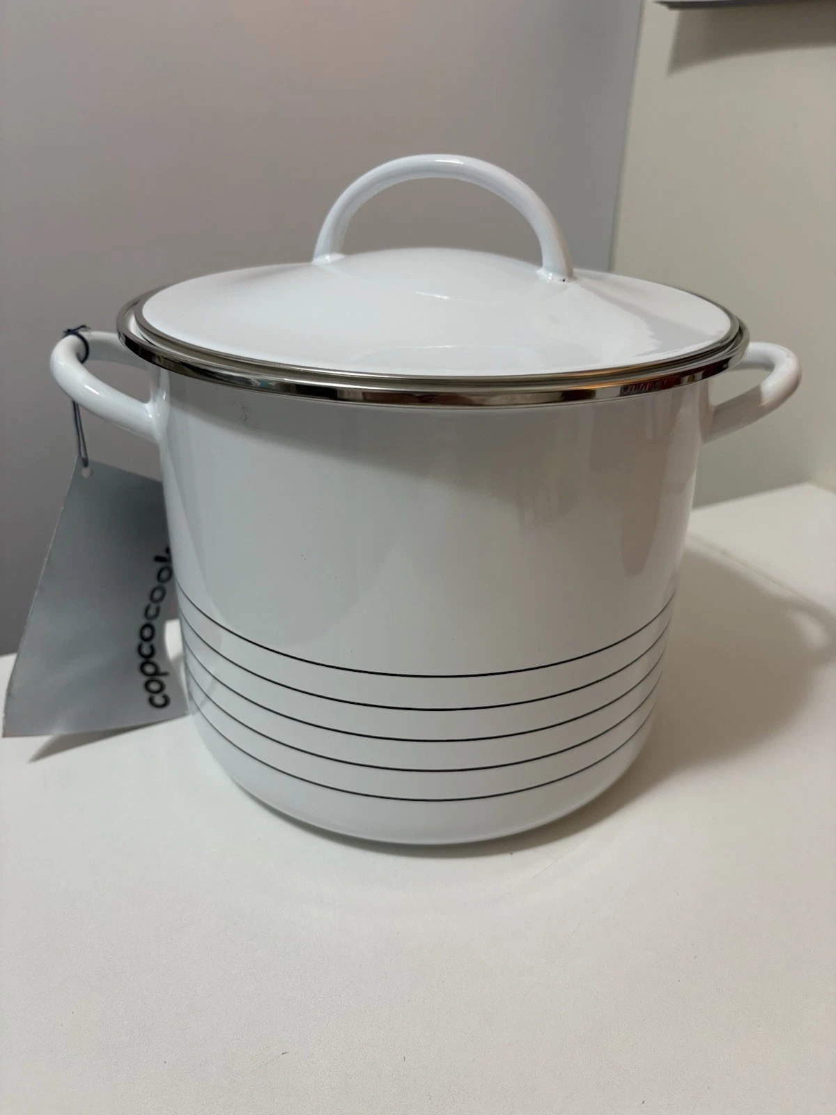 Copco Enamel Stock Pot