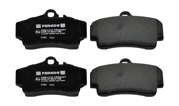 NEU - Ferodo FDB1308 Bremsbelagsatz, Scheibenbremse FüR Porsche-image