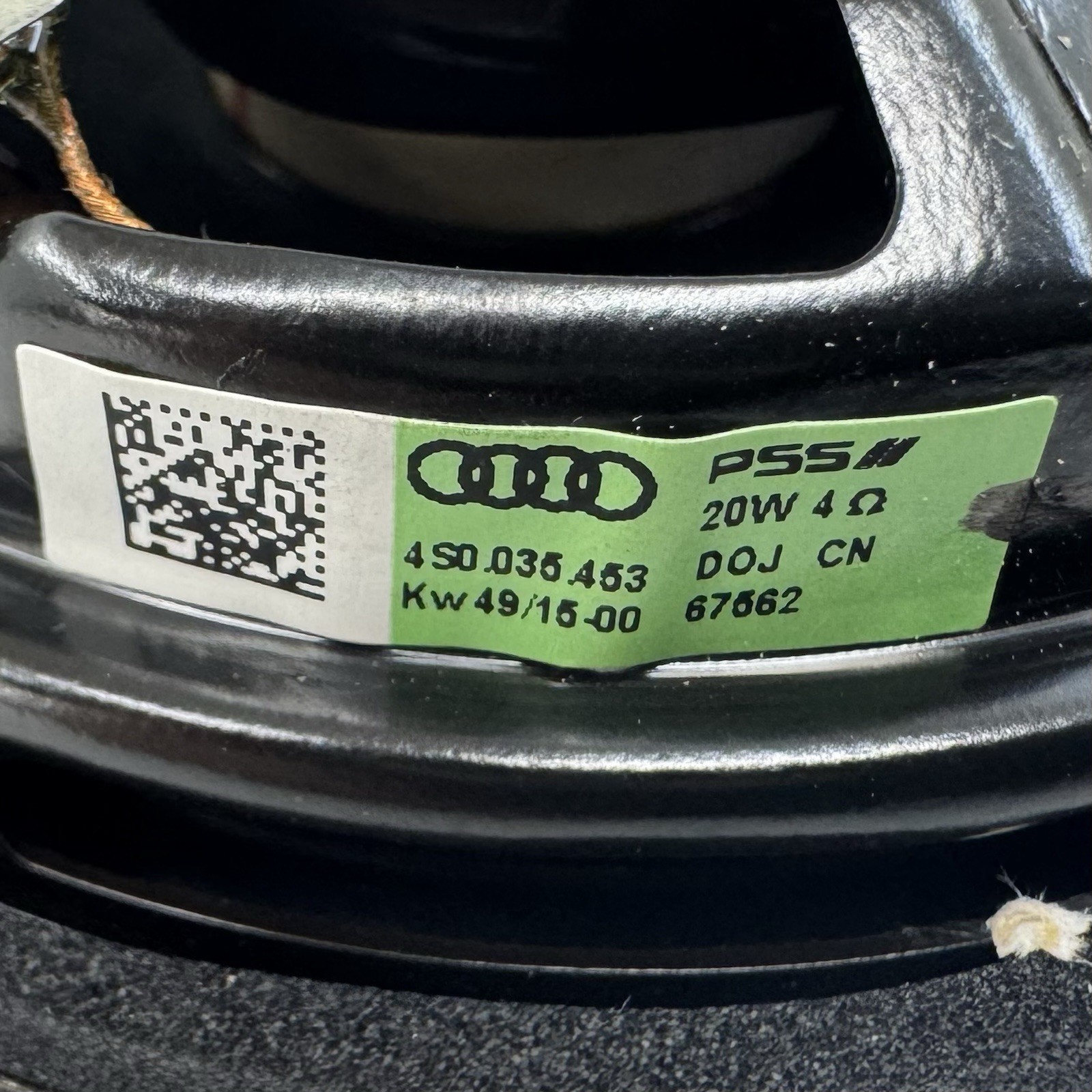 17-23 Audi R8 Bang & Olufsen Sound System Speaker Tweeter Subwoofer Set OEM