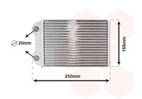 VAN Wezel WäRmetauscher Innenraumheizung 06006426 FüR Mini R52 R50 R56 R53 Works