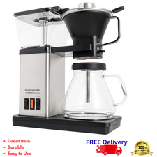 Glass Carafe Drip Coffee Maker Pour Over Flav...