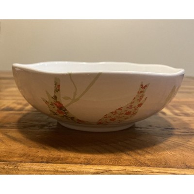 222 Fifth Chintz Birds Soup/ Salad/Ice cream/ Fruit Dessert Super Cute