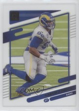 2021 Panini Clearly Donruss Aaron Donald #27 0v2l