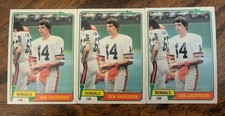 (3) 1981 Topps - #115 Ken Anderson - NM
