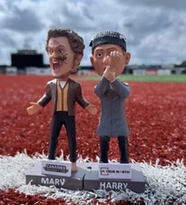 Wet Bandits Home Alone SGA 2025 Bobbleheads - Sioux Falls Canaries - RARE