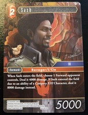 Sazh 26-007 Rare Gunslinger In The Abyss Final Fantasy TCG