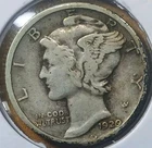 1929 Mercury Dime VG/Fine