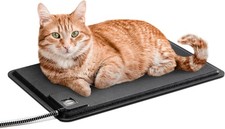 Heated Extreme Weather Cat Pad Outdoor, Waterproof Cat Heated Bed, Pet Warmer