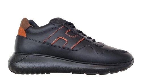 Chaussures Hogan Hyperlight En Cuir Pour Homme - Pointures 40 à 45, Couleur Brun, Neuves En Boîte
