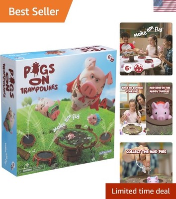 Pigs on Trampolines Board Games   Family Game, Kids Games, Multi-Player, Boar...
