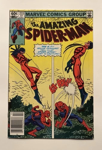 The Amazing Spider-Man #233 Newsstand Variant (Marvel Comics October 1982)
