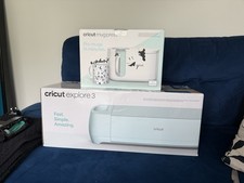 Cricut explore Machine and Mug Machine. Used Once. In Original Box