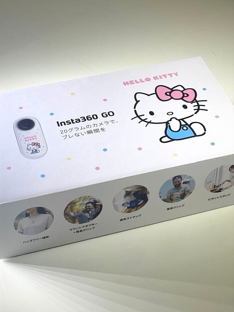 Insta 360 Go Action Camera Hello Kitty CM552 Sanrio w/Box Mint