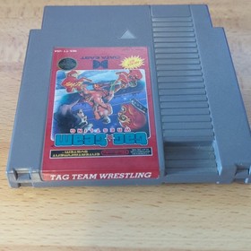 Data East Tag Team Wrestling Nintendo NES Cartridge NTSC-U/C US/Canada
