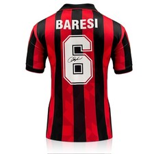 Maglia dell'AC Milan 1994 autografata da Franco Baresi