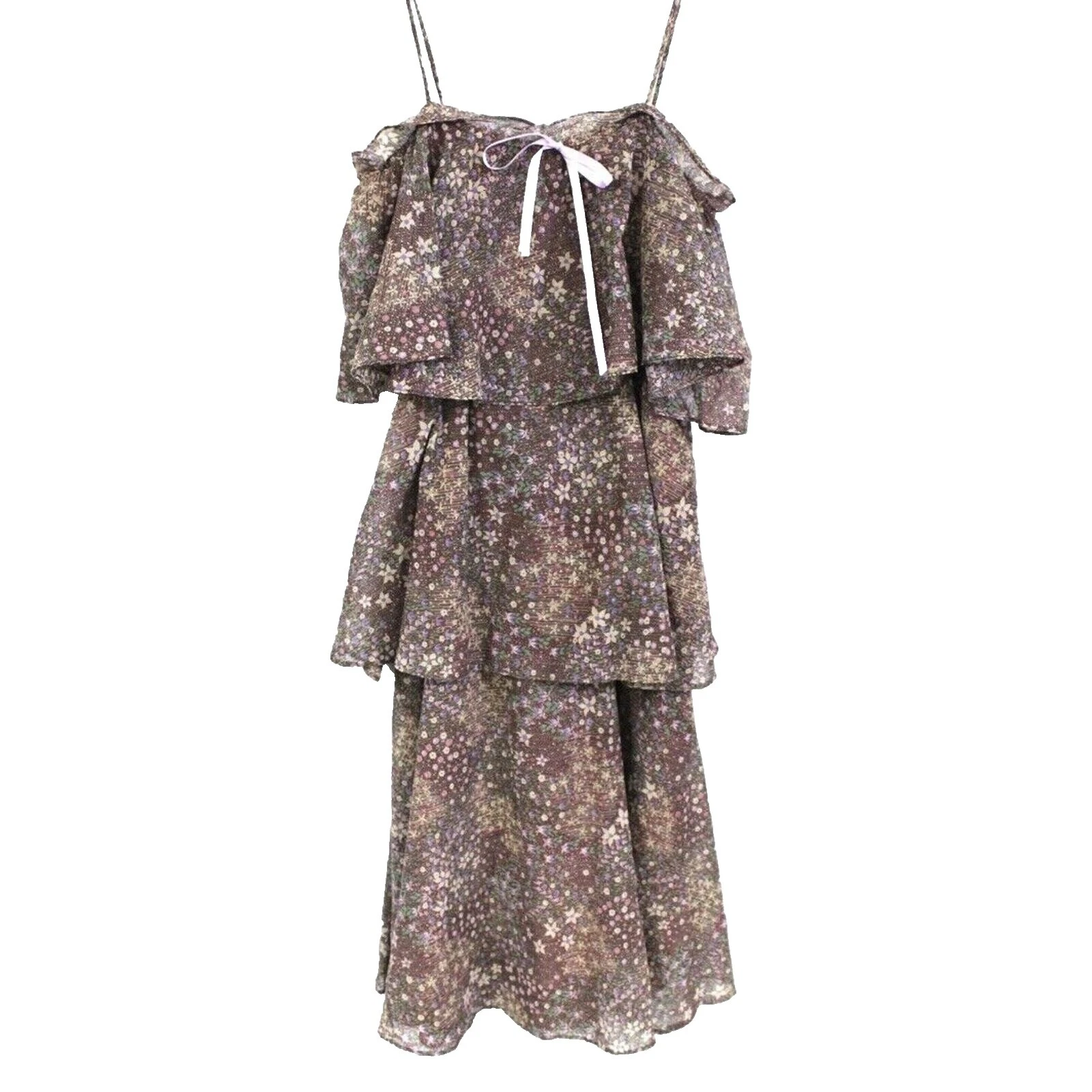 Vestidos Vintage de poliéster Hippy para Mujeres