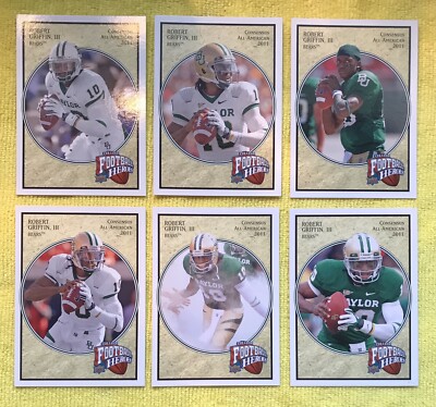 2013 Upper Deck - College Football Heroes (ROBERT GRIFFIN III) (Hobby) 6er Set