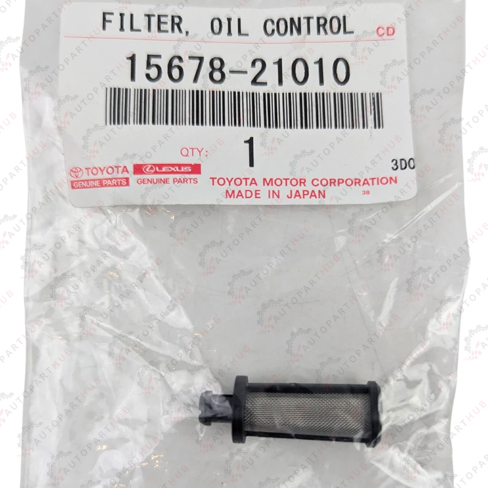 Filtro de válvula de control de aceite genuino Toyota Scion Lexus Celica Matrix Tacoma xA xB Foto 2 de 4