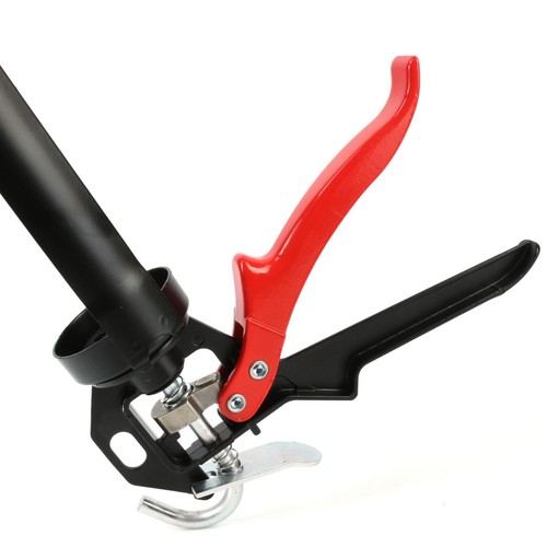 PISTOLA SIGILLANTE ACCIAIO RESISTENTE 11" grande cartuccia calafataggio mastice adesivo silicone - Foto 4 di 10