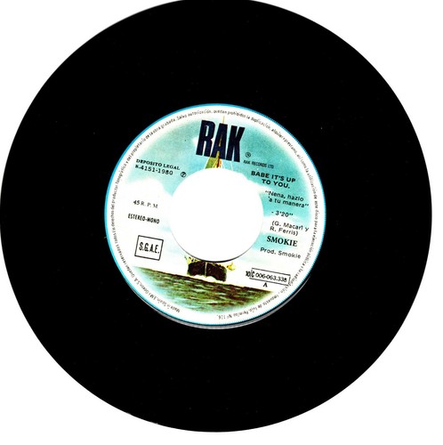 Smokie - Babe it's up to you / Did she have to go away; Spain