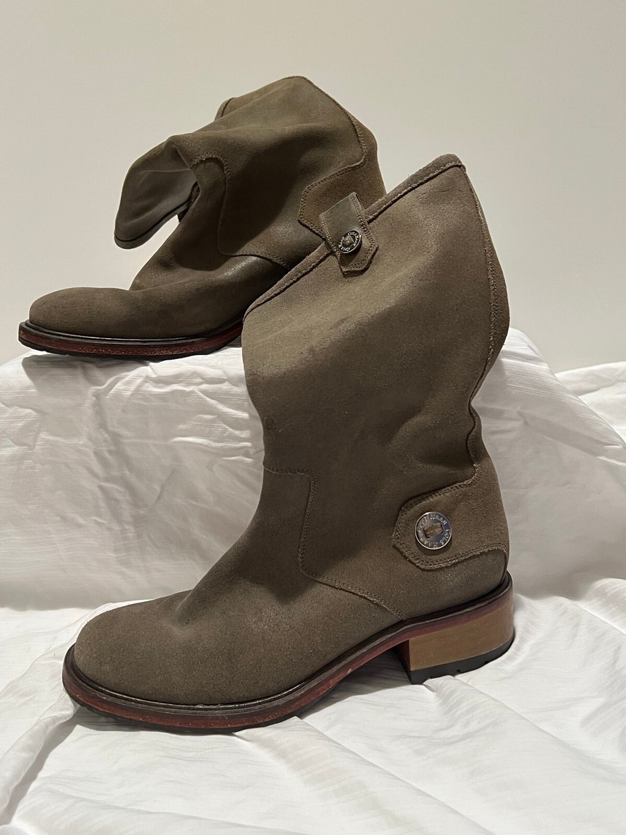 Cole Haan - forest green suede boots COLE HAAN-men main image 4