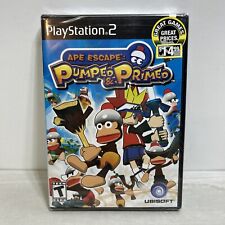 SONY PS2 APE ESCAPE PUMPED PRIMED BRAND NEW FACTORY Y-FOLD SEALED RARE