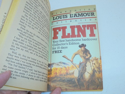 The Sackett Brand Louis L'Amour Book Paperback Vintage 1985 - Imagen 6 de 9