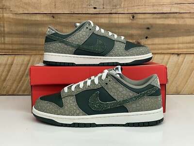 Nike Dunk Low Premium  Urban Landscape  Stucco Green Grey Mens (HF4878 053) New