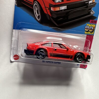 2023 HOT WHEELS '82 TOYOTA SUPRA Red | eBay