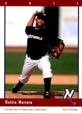 2011 Northwest Arkansas Naturals Grandstand #9 Kelvin Herrera Dominican Republic