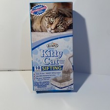 "Caja de arena tamizadora Alfapet Kitty Cat 10 y forro de transferencia extra gigante 40"" X 38"""