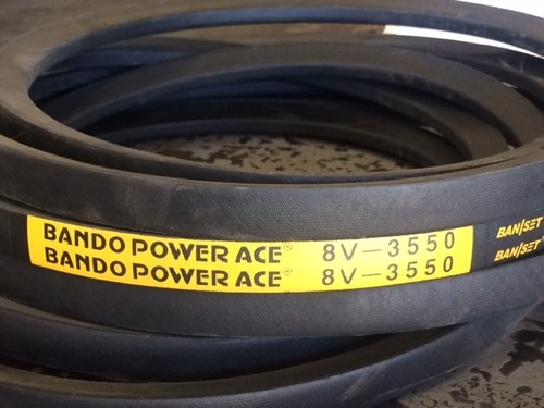 Courroie Trapézoïdale Bandée D&D PowerDrive 3/8V3550 – 3 Brins, Longueur 355 Pouces, Pour Transmission Industrielle