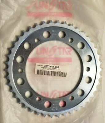 Yamaha YZF600R Sunstar Steel Rear Sprocket 36Y-Y42-20R
