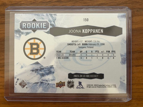 2023-24 Upper Deck Ice Hockey Green Base + Rookies U Pick 1-150 - Picture 109 of 109