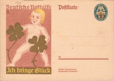 Postkarte - Deutsche Nothilfe - Ich bringe Glück -+Sk196