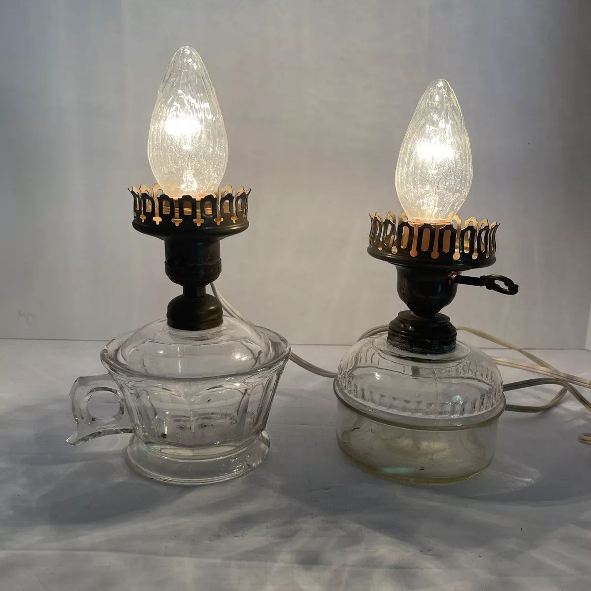 Vintage electric oil sale lamp