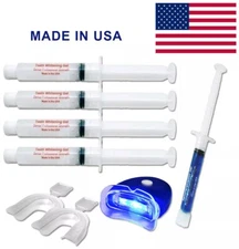 4 22 %FOR SENSITIVE TEETH Whitening BLEACHING White + 1 Light
