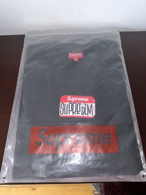 Supreme Gonz Nametag S/S Tee BLACK MEDIUM *BRAND NEW* | eBay