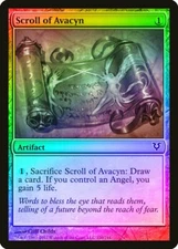 Scroll of Avacyn FOIL Avacyn Restored PLD Artifact Common MAGIC CARD ABUGames