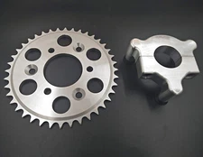 CDHPOWER Rear Hub Adapter 1.5" and 40T Sprocket for 2 Stroke Engine Kit 