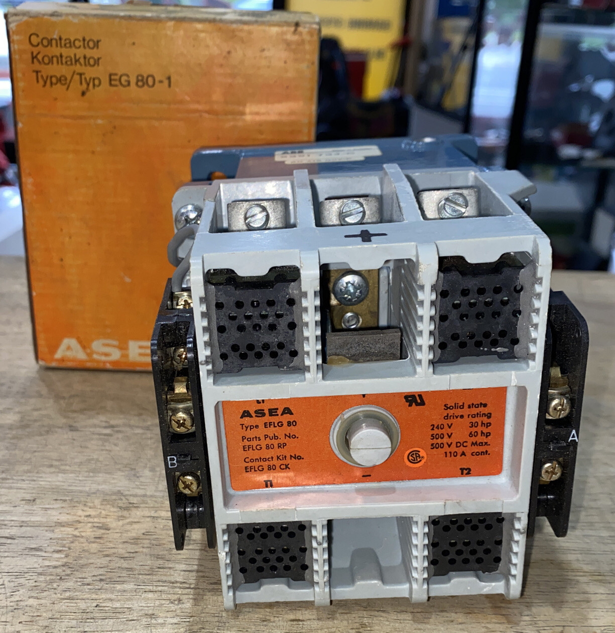 ABB Asea 302A030P Drive Contactor 110/120 VAC SK415 026-G