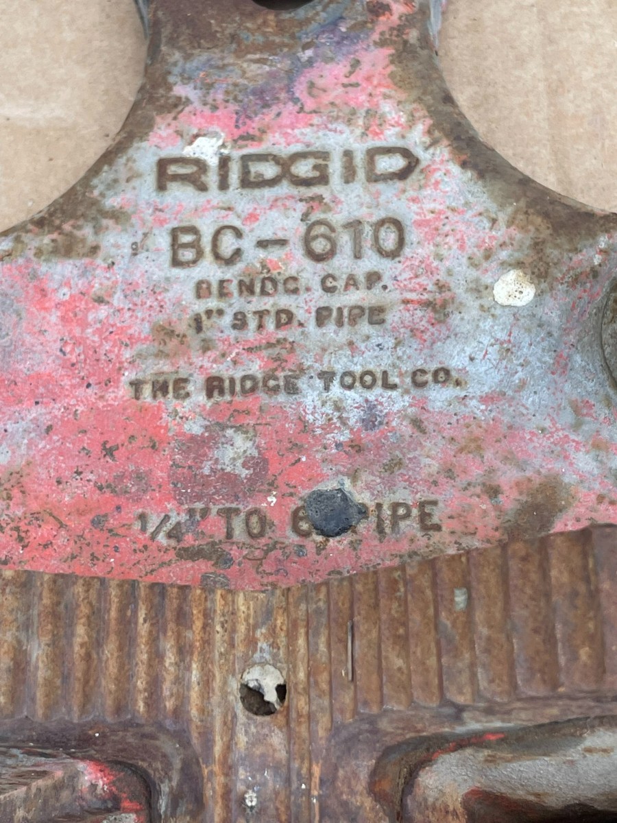 Ridgid BC-610 - 1/4 in to 6 in. Pipe Capacity, Top-Screw Ridgid BC-610 - 1/4 in to 6 in. Pipe Capacity, Top-Screw