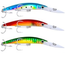 3PCS Big Minnow Fishing Lures 6.69in Crankbait Swimbait Long Saltwater Hard Bait