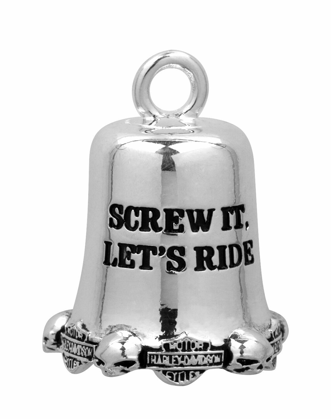 Harley-davidson "ride Bell Screw It Let's Ride" Glücksglöckchen Hrb002