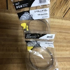 4 Pack Ideal Tridon #64 Dryer Vent Hose Clamps 2.5” To 4.5” New