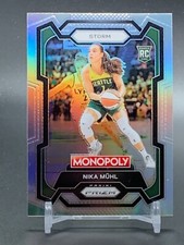 2024 Panini Prizm Monopoly WNBA Silver Prizm #4 MIKA MUHL Seattle Storm RC
