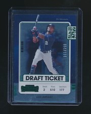 LUIS ARRAEZ 2021 PANINI CONTENDERS GREEN DRAFT TICKET PARALLEL 191/299 #10