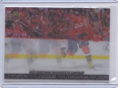 2017-18 Alex Ovechkin Tim Hortons Canada Triple Exposure Insert Card #TE8 Mint