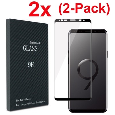 Samsung Galaxy S9 S8 Plus Note 8 4D Full Cover Tempered Glass Screen Protector